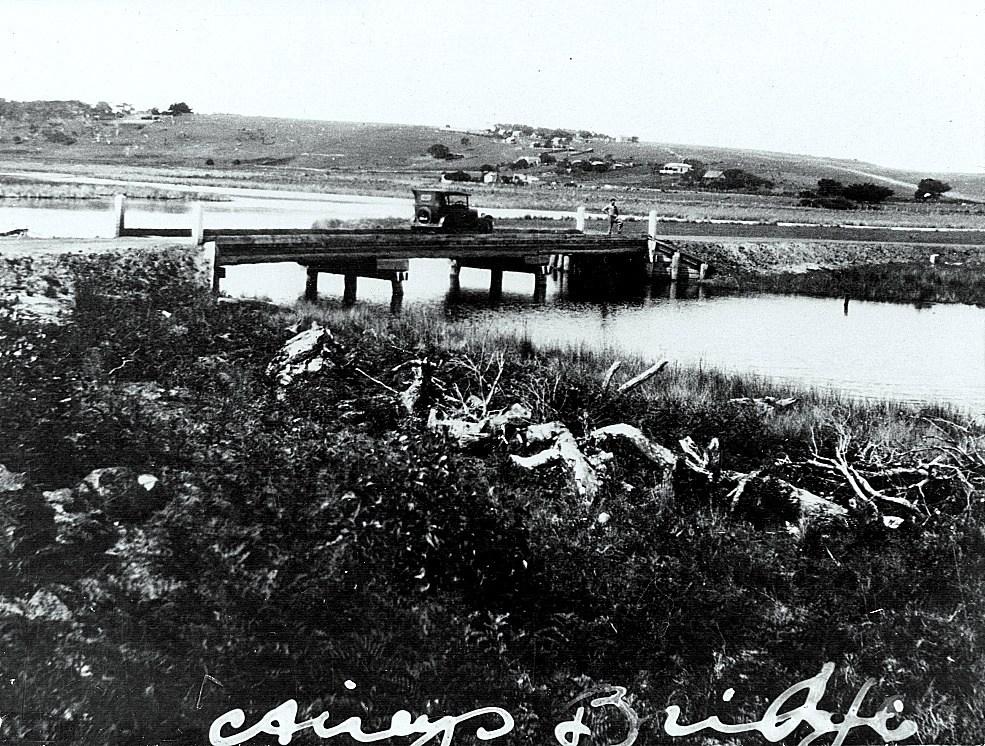 Painkalac Creek bridge 1932